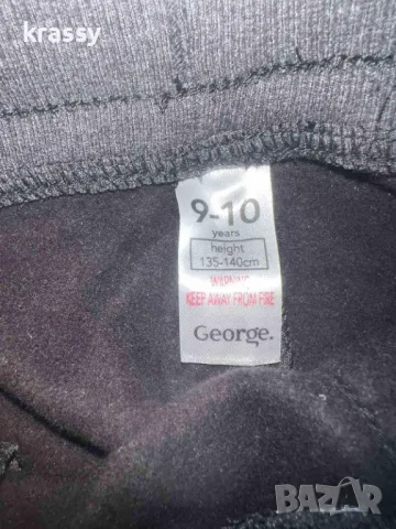 НОВО дебело детско спортно долнище George (9-10 г.), снимка 2 - Детски анцузи и суичери - 48740896