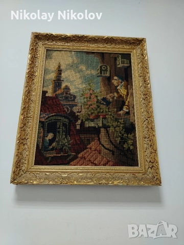 гоблен в рамка "Балконът" 