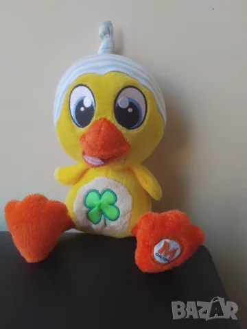 Плюшена СВЕТЕЩА играчка Патенце / Пиленце, снимка 5 - Плюшени играчки - 49031724