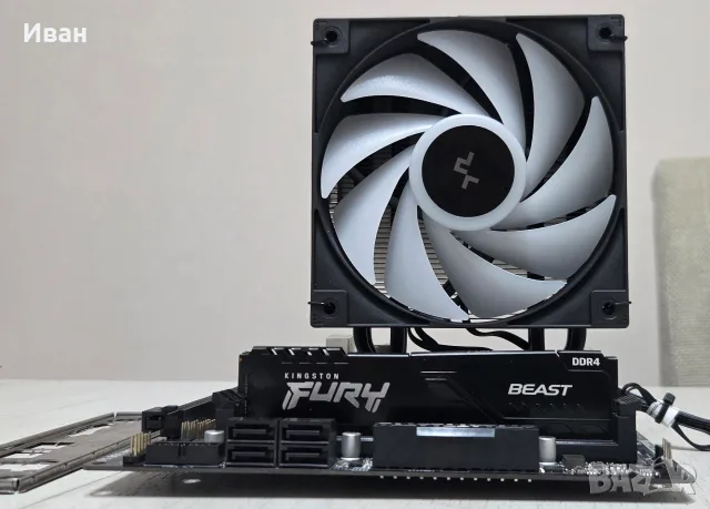 Комплект i5 / 16GB DDR4 / 480GB SSD / дъно / охладител, снимка 3 - Дънни платки - 56062883