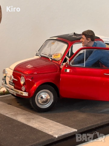 FIAT500 1:18, снимка 4 - Колекции - 53062489