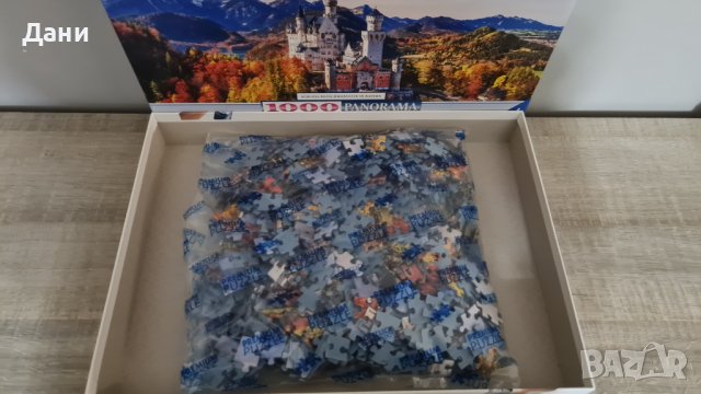 Нов Пъзел Ravensburger - Замъкът Neuschwanstein, 1000 части, снимка 3 - Пъзели - 42525834