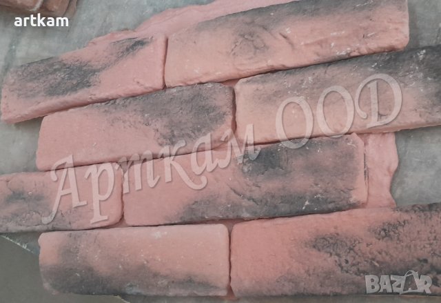 Тухла розова за облицовка и розова фуга, снимка 5 - Облицовки - 41665814