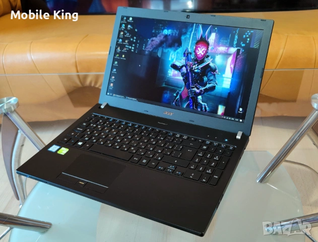 Acer TravelMate P658-MG - 15.6" FHD IPS / i7-6500U / 12GB RAM / 940MX / 128GB M.2 SSD + 1TB HDD, снимка 4 - Лаптопи за игри - 53435337