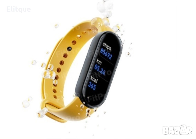 Спортна bluetooth смарт гривна с крачкомер, мониторинг на пулс и кислород в кръвта - ЧЕРЕН, снимка 4 - Смарт гривни - 52787641