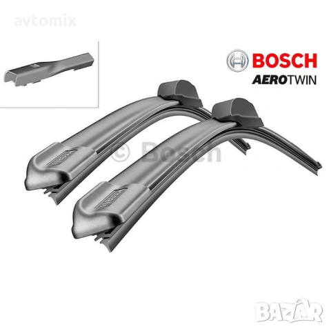 Чистачки BOSCH Aerotwin, предни комплект, 650/450 мм за Alfa Romeo, Audi, Cupra, KIA, Skoda, Seat, V