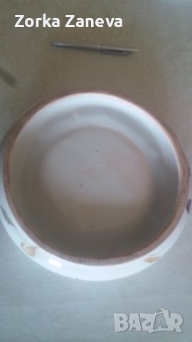 Пепелник-диаметър 25 см,немска керамика., снимка 6 - Други - 40377155