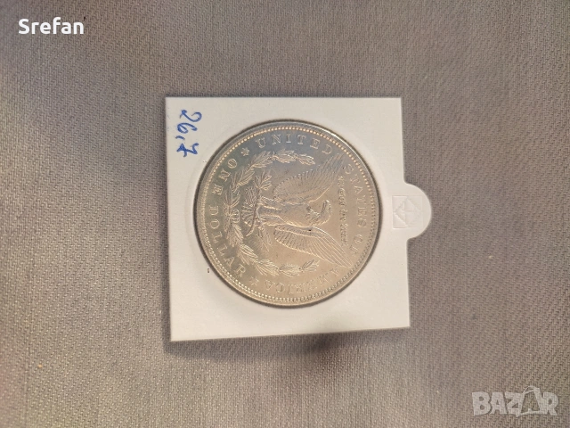 Сребърен долар , снимка 2 - Нумизматика и бонистика - 53837825