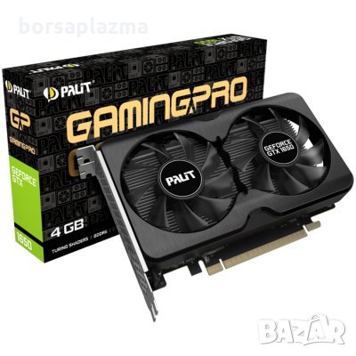 Palit nVidia GTX1650 GamingPro 4GB GDDR6 , 128bit, 2xDsplayPort, HDMI, снимка 1 - Видеокарти - 35886061