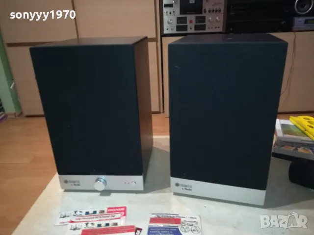 TEUFEL RAUMFELD SPEAKER M-2БР ТОНКОЛОНИ ВНОС SWISS 0802251924, снимка 11 - Тонколони - 49028364