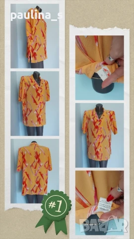 Пет различни броя / Копринени ризи тип туника , снимка 13 - Ризи - 50548026