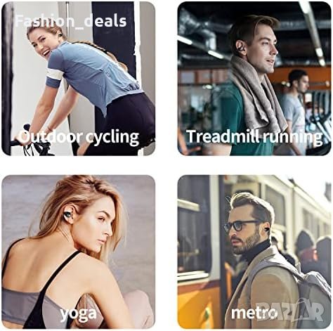 Нови Водоустойчиви Bluetooth Безжични спортни слушалки, снимка 4 - Bluetooth слушалки - 41619552