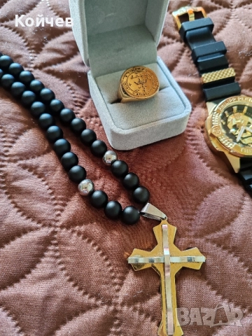 Броеница и пръстен UGO MAN , снимка 3 - Пръстени - 51723173