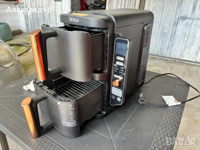 Фритюрник с горещ въздух Ninja Double Stack XL Air Fryer 9.5L