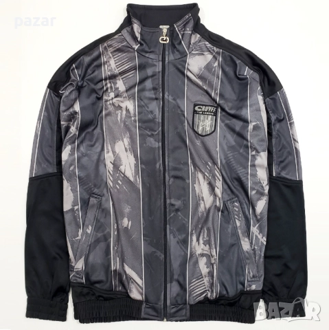 Cruyff Retro Tracktop Оригинално Мъжко Спортно Горнище Яке M-L