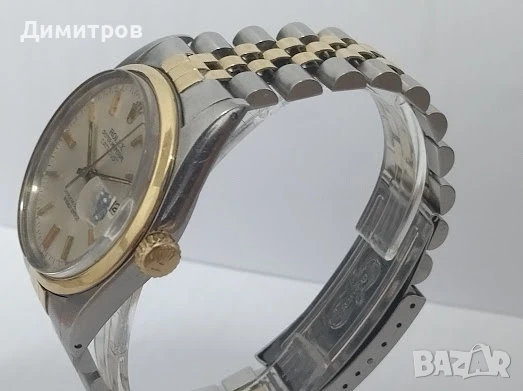 ROLEX Datejust 16003,рядък,18к Gold&Steel,36mm/злато+стомана/-оригинал, снимка 6 - Луксозни - 51204169