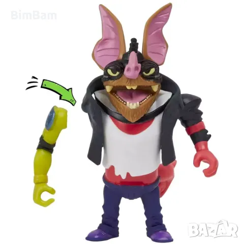 Оригинален комплект Костенурките нинджа Mix 'N Match TMNT Mustang Sally, снимка 3 - Фигурки - 50001826