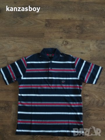 paul and shark - страхотна мъжка тениска КАТО НОВА , снимка 4 - Тениски - 41612341