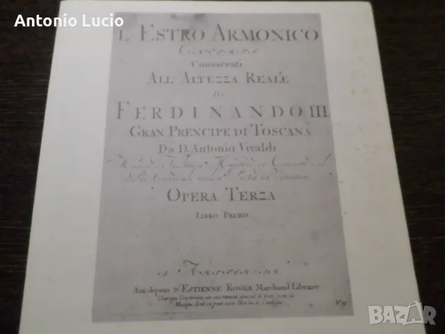 Vivaldi - L'Estro Armonico Op.3, снимка 5 - Грамофонни плочи - 49251665