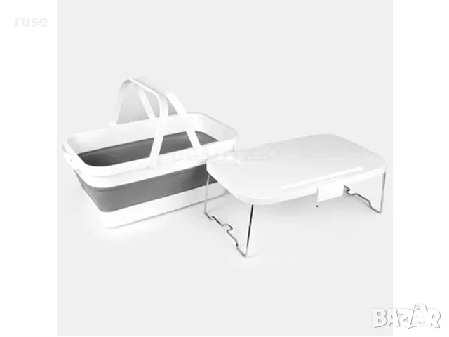 НОВИ! Сгъваема кошница за пикник с капак- маса кошница за пазаруване, снимка 6 - Други стоки за дома - 50755838