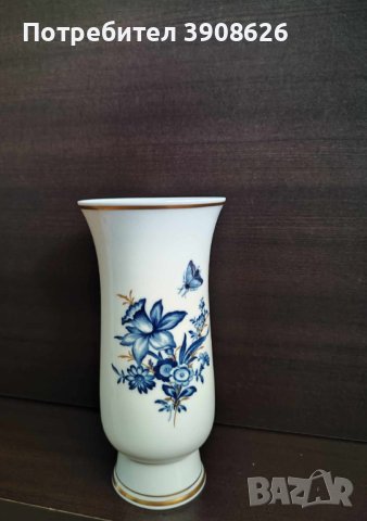 Майсен порцеланова ваза Meissen, височина ок. 17 см., снимка 5 - Антикварни и старинни предмети - 44148218