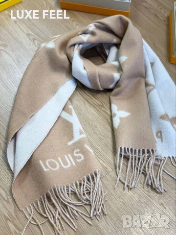 Hermes ✨ Louis Vuitton ✨Кашмир ✨ Дамски Шалове , снимка 18 - Шалове - 56242247