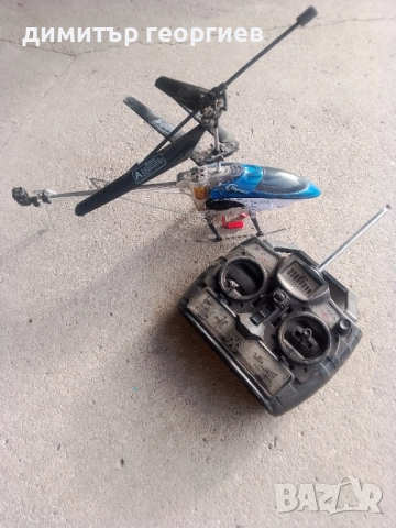 Радиоуправляем хиликоптер, снимка 2 - Влакчета, самолети, хеликоптери - 52231191