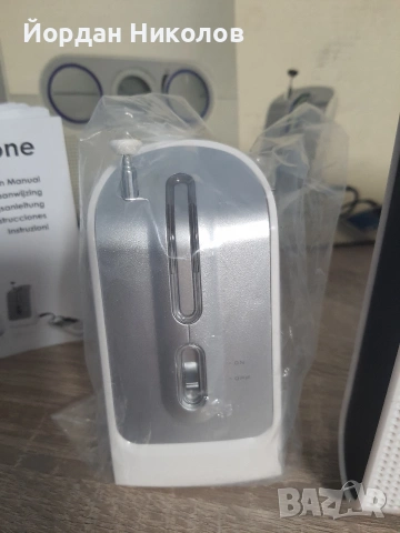 Дизайнерско безжично радио и часовник SplashTone – Ново, в кутия!, снимка 2 - Радиокасетофони, транзистори - 53511130