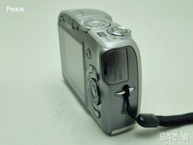Canon PowerShot SX100 IS-8.0MP Silver10X Optical Zoom Digital Camera w/Case, снимка 8 - Фотоапарати - 53804914