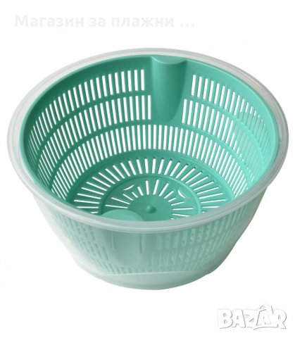 УРЕД ЗА ИЗМИВАНЕ И ОТЦЕЖДАНЕ НА ЗЕЛЕНА САЛАТА И ЛИСТНИ ЗЕЛЕНЧУЦИ - код 1905, снимка 6 - Аксесоари за кухня - 34238900