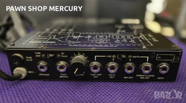 Продавам лампов усилвател и преамп, ефект Hughes & Kettner Crunch Master, снимка 4 - Китари - 50329774