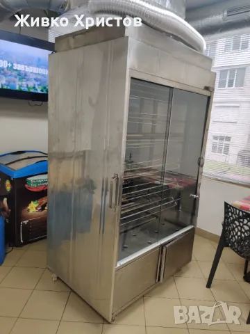 Професионален газов двоен грил за пилета, снимка 3 - Друго търговско оборудване - 48940855