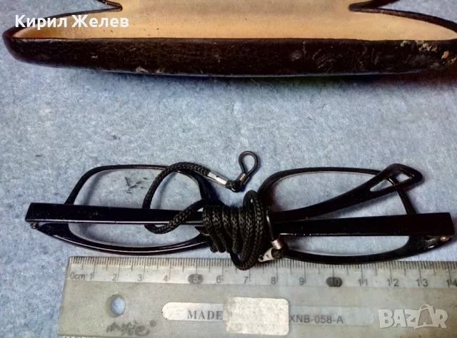 СТАРИ ДИОПТРИЧНИ ОЧИЛА с ШНУРЧЕ За ВРАТА и КАЛЪФ и с НУЖДА от РЕМОНТ 47740, снимка 3 - Слънчеви и диоптрични очила - 47463142