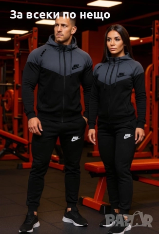 Nike Екипи За Двойки👚🩳Дамски Спортен Екип Найк👕🩳Мъжки Спортен Комплект Найк - 3 Цвята Код LFS568, снимка 2 - Спортни екипи - 51802865
