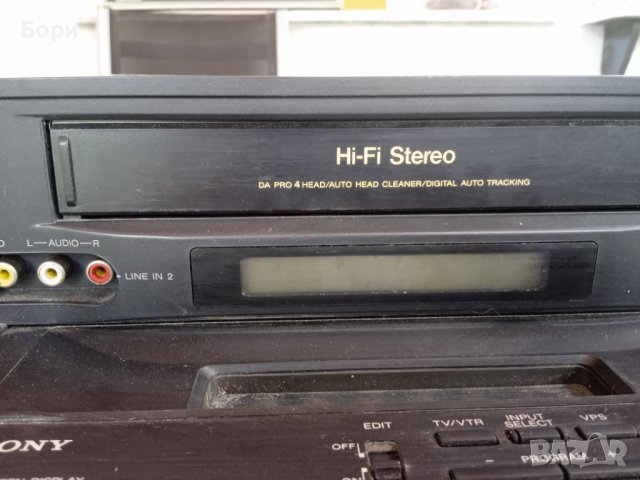 SONY HI-FI Stereo SLV-E80VP записващо видео, снимка 3 - Плейъри, домашно кино, прожектори - 41829186