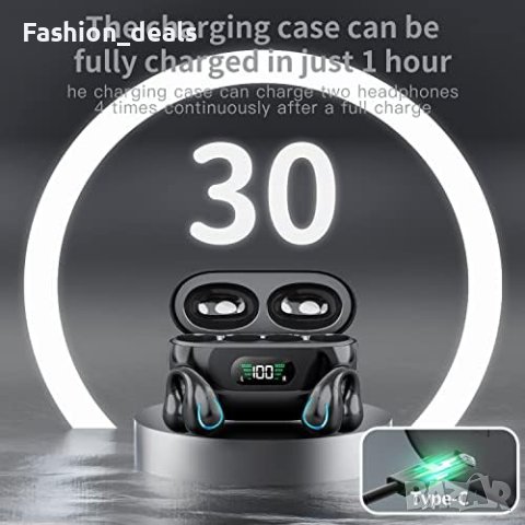 Нови Безжични слушалки Bluetooth USB-C, iPhone Android Подарък, снимка 7 - Bluetooth слушалки - 42097218