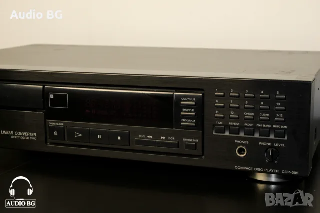  CD плейър Sony CDP-295, снимка 4 - Ресийвъри, усилватели, смесителни пултове - 56376431