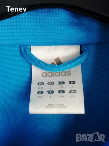 Adidas оригинално страхотно горнище Адидас размер L, снимка 4 - Спортни дрехи, екипи - 35765045