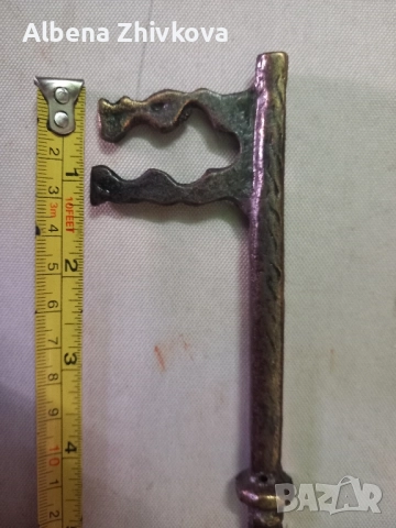 стар ключ 23 см, снимка 4 - Колекции - 51997351