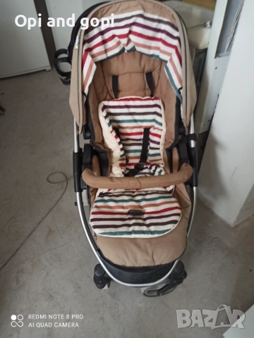 Комбинирана количка Hauck+ кошче за кола, снимка 3 - Детски колички - 53829754