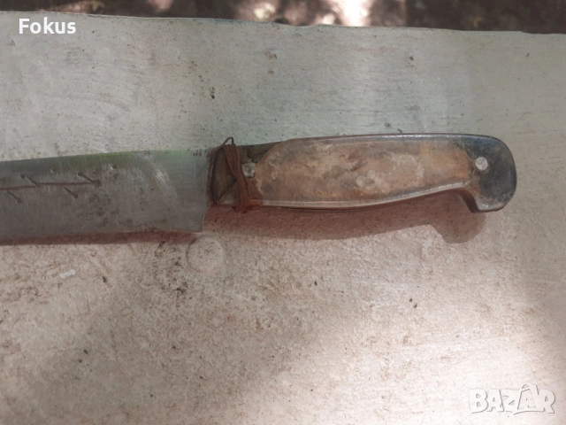 Стар български нож острие, снимка 3 - Антикварни и старинни предмети - 53277024