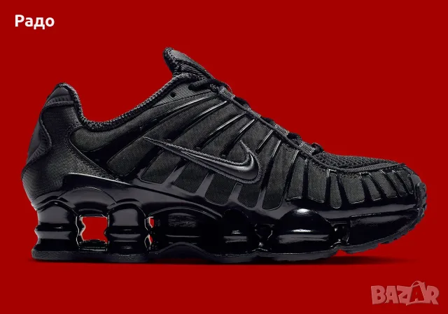 NIKE SHOX TL AR3566-002 BLACK № 36.5 , 23 см НОВИ Дамски дишащи Маратонки Черни shoes спортни обувки, снимка 5 - Маратонки - 55877427