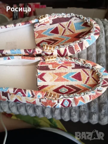 Дамски обувки нови тип мокасини размер на стелката 24.5 см, снимка 2 - Дамски ежедневни обувки - 47642673