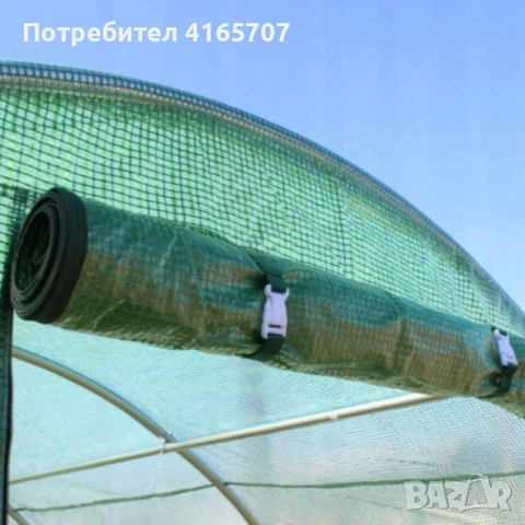 Градинска оранжерия 3 сегментова с допълнителна вентилация 3 х 2 х 2м, снимка 2 - Оранжерии - 53650625