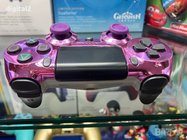 Джойстик Sony PS4 DualShock 4 ,Розово златен Оригинален, 2 г гаранция, снимка 4 - PlayStation конзоли - 53633884
