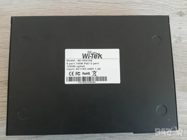 Wi-Tek WI-PSI210-G  Poe switch, снимка 3 - Суичове - 56111239