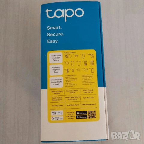 TP-Link Tapo C460 KIT - 4K (8MP) Соларна Безжична Камера, Dual-Band WiFi, Starlight Night Vision, IP, снимка 5 - Комплекти за видеонаблюдение - 53303195