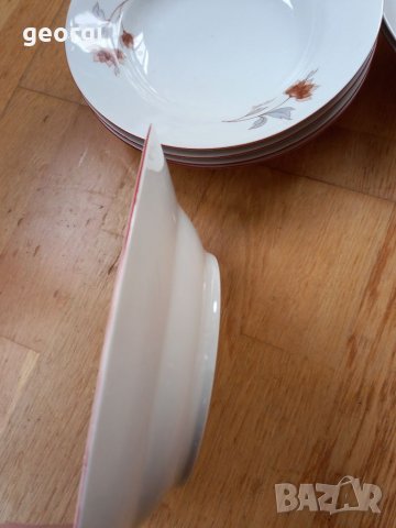 Български порцеланови чинии , снимка 4 - Чинии - 36019920