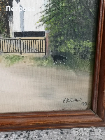 маслена картина върху платно, снимка 3 - Картини - 53663536