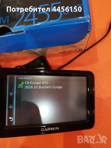 Продавам навигация Garmin 2455, снимка 2 - Garmin - 52325658